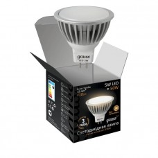 Лампа Gauss LED MR16 GU5.3 5W 530lm 4100K 1/10/100 101505205