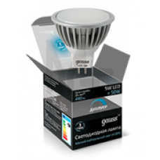 Лампа Gauss LED MR16 GU5.3-dim 5W 530lm 4100K  диммируемая 1/10/100 101505205-D