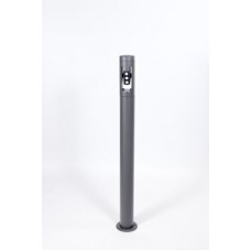 Column Столб d10 h80см с 2 поворот элементами 3*3*2 (Grey) W6142-2-730
