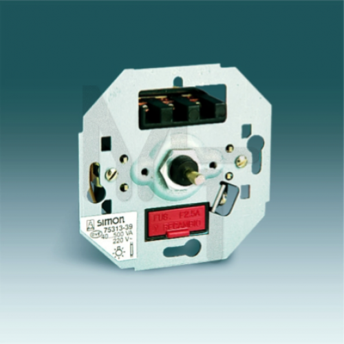 Светорегулятор поворотно-нажимной (проходной), 40-500Вт, 230В, S27, S82, S82N, S88, S82 Detail 75313-39