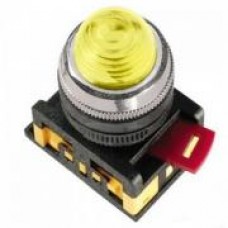 Лампа AL-22 сигнальная d22мм желтый неон/240В цилиндр ИЭК BLS20-AL-K05