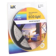 Лента LED 5м  блистер LSR-3528RGB54-4.8-IP20-12V IEK-eco LSR1-3-054-20-1-05