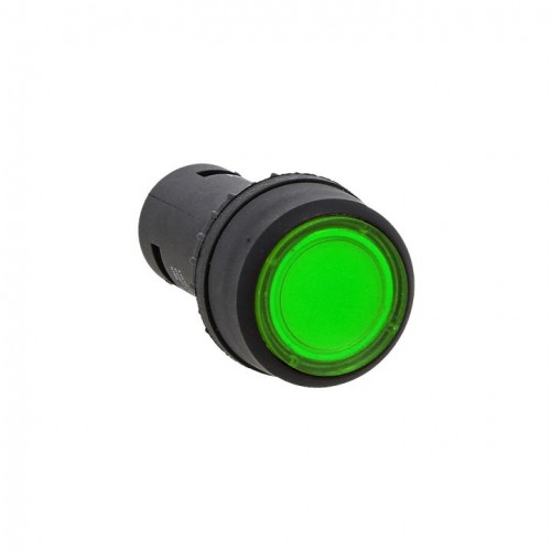 Кнопка SW2C-10D с подсветкой зеленая NO EKF PROxima sw2c-md-g