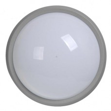 Светильник ДПО 1601 серый круг LED 8Вт IP54 LDPO0-1601-8-1-K03