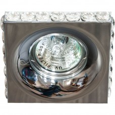 Светильник DL202-C MR16 MAX50W 12V G5.3, прозрачный, хром 28469
