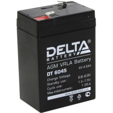 DT6045 Аккум DELTA 6V 4,5Ah для прожекторов, карт (20/600) Б0003309
