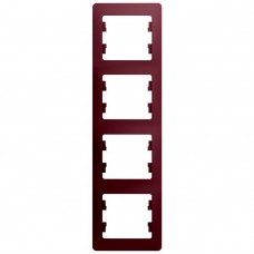 Glossa Баклажановый Рамка 4-ая, вертикальная GSL001108