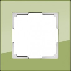 Рамка на 1 пост / WL01-Frame-01 (фисташковый) / W0011116 a051104