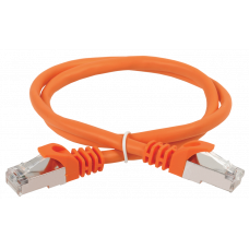 ITK Коммутационный шнур (патч-корд), кат.5Е FTP, 0,5м, оранжевый PC07-C5EF-05M