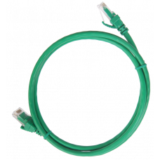 ITK Коммутационный шнур (патч-корд), кат.6 UTP, 1м, зеленый PC02-C6U-1M
