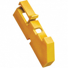 Изолятор DIN желтый (120 штук) YIS21