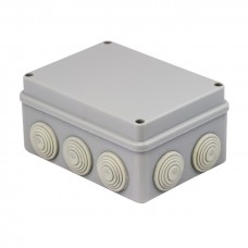 Коробка распаячная КМР-050-042 пылевлагозащитная, 10 мембранных вводов, уплотнительный шнур (190х140х70) EKF PROxima plc-kmr-050-042