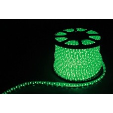 Дюралайт  LED 3WAY 50м квадр. 11х17мм 230V 72LED/м 2,88Вт/м, (2м/отрез), 2 аксесс., зеленый/ LED-F3W 26069