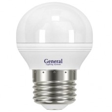 Лампа светодиодная GLDEN-G45F-7-230-E27-6500 639900