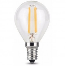 Лампа Gauss LED Filament Шар E14 7W 550lm 2700K 1/10/50 105801107