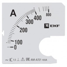 Шкала сменная для A721 400/5А-1,5 EKF PROxima s-a721-400