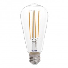 Лампа светодиодная GLDEN-ST64S-10-230-E27-2700 655304