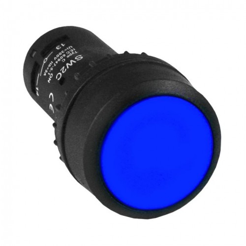 Кнопка SW2C-11 возвратная синяя NO+NC EKF PROxima sw2c-11s-b