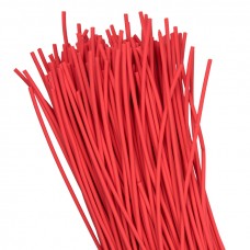 Термоусаживаемая трубка ТУТ  2/1 красная в отрезках по 1м EKF PROxima tut-2-r-1m