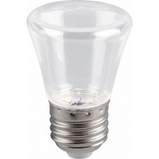 Лампа светодиодная LB-372 (1W) 230V E27 2700K Колокольчик прозрачный для белт лайта 25909