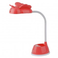 NLED-434-6W-R настольная лампа красный Б0031617