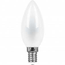 Лампа светодиодная LB-713 (11W) 230V E14 2700K филамент С35 матовая 38005