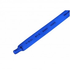 Термоусадочная трубка REXANT 1,0/0,5 мм, синяя, упаковка 50 шт. по 1 м 20-1005
