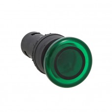 Кнопка SW2C-MD зеленая с подсветкой NO 24В Грибок EKF PROxima sw2c-md-gg-24