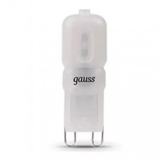 Лампа Gauss Elementary G9 AC220-240V 3W 240lm 4100K пластик LED 14923